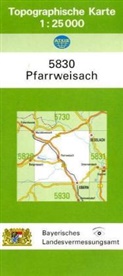 Breitband und Vermessung Landesamt für Digitalisierung, Breitband und Vermessung Landesamt für Digitalisierung - Topographische Karte Bayern Pfarrweisach