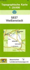 Landesam für Digitalisierung Breitband un - Topographische Karte Bayern Weißenstadt