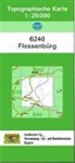 Topographische Karte Bayern Flossenbürg