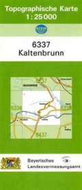 Breitband und Vermessung Landesamt für Digitalisierung, Breitband und Vermessung Landesamt für Digitalisierung - Topographische Karte Bayern Kaltenbrunn