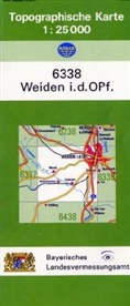 Breitband und Vermessung Landesamt für Digitalisierung, Breitband und Vermessung Landesamt für Digitalisierung - Topographische Karte Bayern Weiden i. d. OPf.