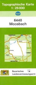 Breitband und Vermessung Landesamt für Digitalisierung, Breitband und Vermessung Landesamt für Digitalisierung - Topographische Karte Bayern Moosbach