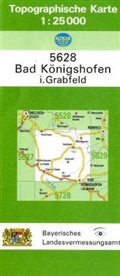 Breitband und Vermessung Landesamt für Digitalisierung, Breitband und Vermessung Landesamt für Digitalisierung - Topographische Karte Bayern Bad Königshofen i. Grabfeld