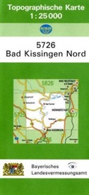 Breitband und Vermessung Landesamt für Digitalisierung, Breitband und Vermessung Landesamt für Digitalisierung - Topographische Karte Bayern Bad Kissingen Nord