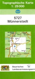 Breitband und Vermessung Landesamt für Digitalisierung, Breitband und Vermessung Landesamt für Digitalisierung - Topographische Karte Bayern Münnerstadt