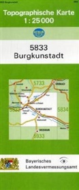 Breitband und Vermessung Landesamt für Digitalisierung, Breitband und Vermessung Landesamt für Digitalisierung - Topographische Karte Bayern Burgkunstadt