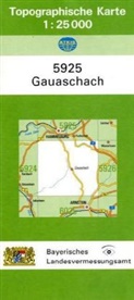Breitband und Vermessung Landesamt für Digitalisierung, Breitband und Vermessung Landesamt für Digitalisierung - Topographische Karte Bayern Gauaschach