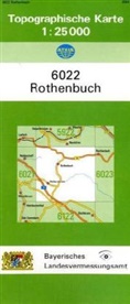 Breitband und Vermessung Landesamt für Digitalisierung, Landesam für Digitalisierung Breitband un, Breitband und Vermessung Landesamt für Digitalisierung - Topographische Karte Bayern Rothenbuch