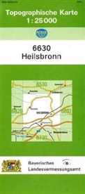 Breitband und Vermessung Landesamt für Digitalisierung, Breitband und Vermessung Landesamt für Digitalisierung - Topographische Karte Bayern Heilsbronn