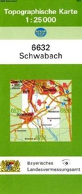 Breitband und Vermessung Landesamt für Digitalisierung, Breitband und Vermessung Landesamt für Digitalisierung - Topographische Karte Bayern Schwabach