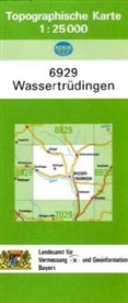 Breitband und Vermessung Landesamt für Digitalisierung, Breitband und Vermessung Landesamt für Digitalisierung - Topographische Karte Bayern Wassertrüdingen