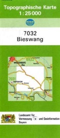 Breitband und Vermessung Landesamt für Digitalisierung, Landesam für Digitalisierung Breitband un, Breitband und Vermessung Landesamt für Digitalisierung - Topographische Karte Bayern Bieswang