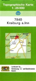 Breitband und Vermessung Landesamt für Digitalisierung, Landesam für Digitalisierung Breitband un, Breitband und Vermessung Landesamt für Digitalisierung - Topographische Karte Bayern Kraiburg a. Inn