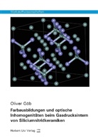 Oliver Göb - Farbausbildungen und optische Inhomogenitäten beim Gasdrucksintern von Siliciumnitridkeramiken
