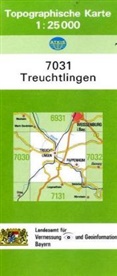 Breitband und Vermessung Landesamt für Digitalisierung, Breitband und Vermessung Landesamt für Digitalisierung - Topographische Karte Bayern Treuchtlingen