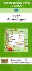 Breitband und Vermessung Landesamt für Digitalisierung, Breitband und Vermessung Landesamt für Digitalisierung - Topographische Karte Bayern Amendingen