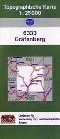Breitband und Vermessung Landesamt für Digitalisierung, Landesam für Digitalisierung Breitband un, Breitband und Vermessung Landesamt für Digitalisierung - Topographische Karte Bayern Gräfenberg