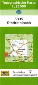 Breitband und Vermessung Landesamt für Digitalisierung, Breitband und Vermessung Landesamt für Digitalisierung - Topographische Karte Bayern Stadtsteinach