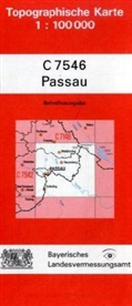 Breitband und Vermessung Landesamt für Digitalisierung, Breitband und Vermessung Landesamt für Digitalisierung - Topographische Karte Bayern Passau