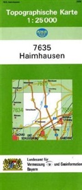 Breitband und Vermessung Landesamt für Digitalisierung, Breitband und Vermessung Landesamt für Digitalisierung - Topographische Karte Bayern Haimhausen