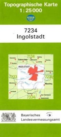 Breitband und Vermessung Landesamt für Digitalisierung, Breitband und Vermessung Landesamt für Digitalisierung - Topographische Karte Bayern Ingolstadt
