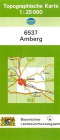 Breitband und Vermessung Landesamt für Digitalisierung, Breitband und Vermessung Landesamt für Digitalisierung - Topographische Karte Bayern Amberg
