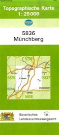 Breitband und Vermessung Landesamt für Digitalisierung, Breitband und Vermessung Landesamt für Digitalisierung - Topographische Karte Bayern Münchberg