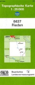 Breitband und Vermessung Landesamt für Digitalisierung, Breitband und Vermessung Landesamt für Digitalisierung - Topographische Karte Bayern Rieden