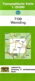 Breitband und Vermessung Landesamt für Digitalisierung, Breitband und Vermessung Landesamt für Digitalisierung - Topographische Karte Bayern Wemding