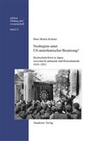 Hans M. Krämer, Hans Martin Krämer - Neubeginn unter US-amerikanischer Besatzung?