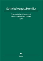 Gottfried August Homilius, Uwe Wolf - Gottfried August Homilius. Thematisches Verzeichnis der musikalischen Werke