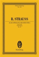 Richard Strauss - Also sprach Zarathustra, Partitur