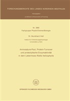Burckhard Viell, Burckhard (Dr.) Viell - Aminosäure-Pool, Protein-Turnover und proteolytische Enzymaktivität in dem Lebermoos Riella helicophylla