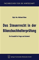 Michael Blum - Das Steuerrecht in der Bilanzbuchhalterprüfung