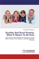 Peter Mbabazi Mbabazize - Rurality And Rural Poverty: What It Means To Be Poor
