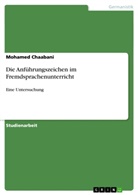 Mohamed Chaabani - Die Anführungszeichen im Fremdsprachenunterricht