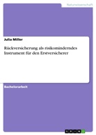 Julia Miller - Rückversicherung als risikominderndes Instrument für den Erstversicherer