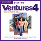 Gretchen Bitterlin, Gretchen Johnson Bitterlin, Dennis Johnson, Donna Price, Sylvia Ramirez, K. Lynn Savage - Ventures Level 4 Class Audio Cds (2) (Audio book)