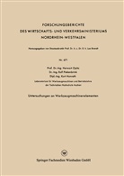 Kurt Honrath, Herwar Opitz, Herwart Opitz, Rol Piekenbrink, Rolf Piekenbrink - Untersuchungen an Werkzeugmaschinenelementen