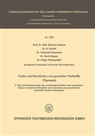 Fendel, H Fendel, H. Fendel, Fendel  H., Mahmud Hassanein, Horst Kasper... - Farbe und Konstitution anorganischer Feststoffe (Pigmente)