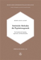 Henri Louis Le Roy, H LeRoy, H. LeRoy, Henri Louis LeRoy - Statistische Methoden der Populationsgenetik