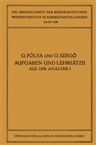 James Alliste Jenkins, James Allister Jenkins, Giorgio Philip Szegö - Aufgaben und Lehrsätze aus der Analysis