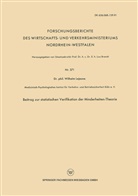 Wilhelm Lejeune, Kenneth A Loparo, Kenneth A. Loparo, Me -Psychol  Inst  f  Verkehrs- u, Med -Psychol  Inst  f  Verkehrs- u - Beitrag zur statistischen Verifikation der Minderheiten-Theorie