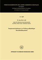 Heinz Luck - Temperaturfunktionen zur Prüfung selbsttätiger Brandmeldesysteme