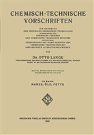 Dr Otto Lange, Dr. Otto Lange, Otto Lange - Chemisch-Technische Vorschriften