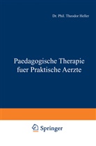 Theodor Heller, L. Langstein, C. von Noorden, Carl Von Noorden, C. von Pirquet, A. Schittenhelm... - Paedagogische Therapie fuer Praktische Aerzte