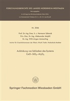 Hermann Rudolf Schenck - Aufstickung von Schlacken des Systems CaO SiO2 Al2O3