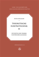 K Kuhlmann, K. Kuhlmann, Karl Kuhlmann - Theoretische Elektrotechnik