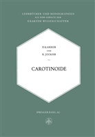 Ernst M Jucker, Ernst M. Jucker, Pau Karrer, Paul Karrer - Carotinoide