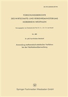 Kurt Brücker-Steinkuhl - Anwendung mathematisch-statistischer Verfahren bei der Fabrikationsüberwachung